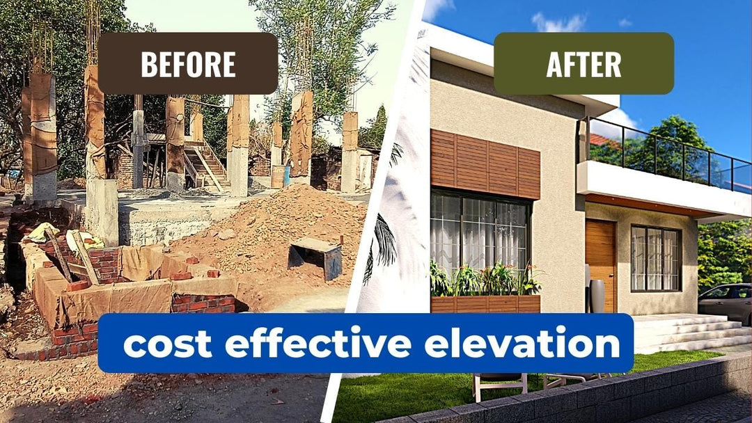 Best Budget Elevation Design for Single Floor Homes