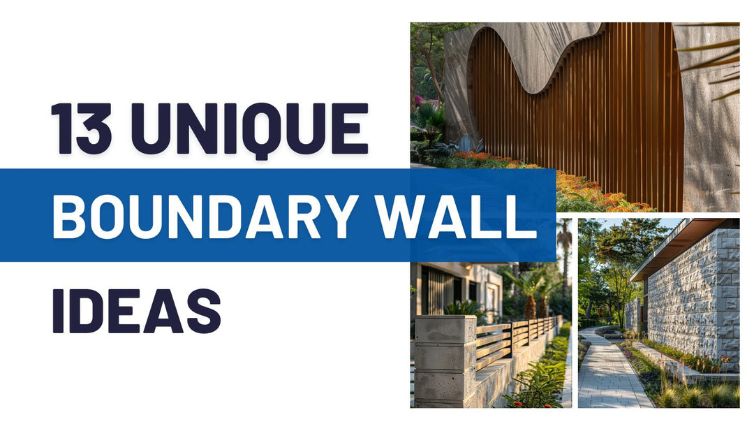 Elevate Your Home's Exterior with These Stunning Compound Wall Design Ideas