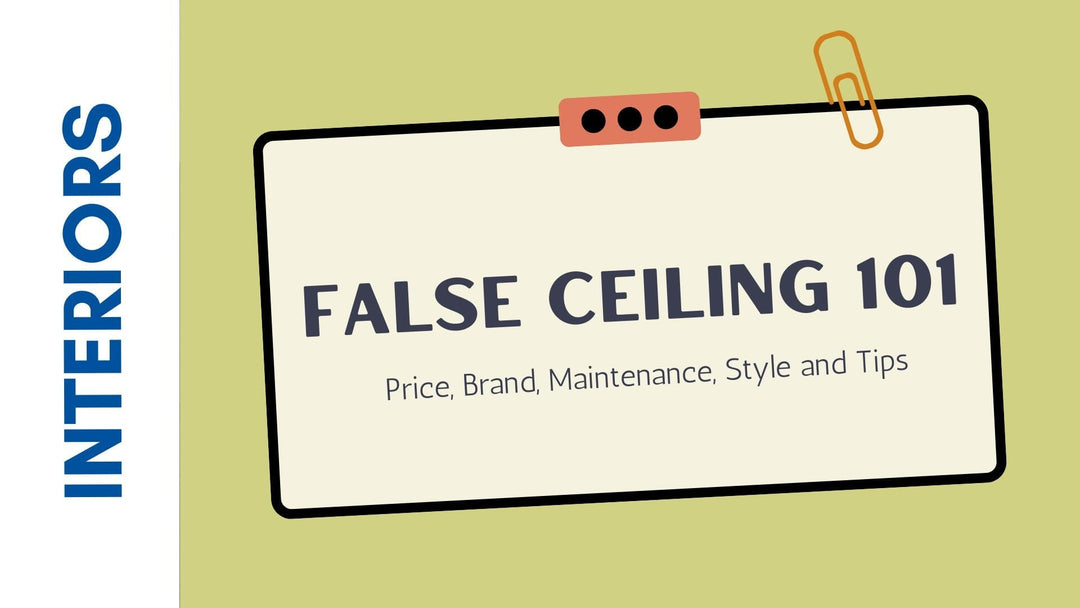 False Ceiling Design and Ideas for Home Improvement