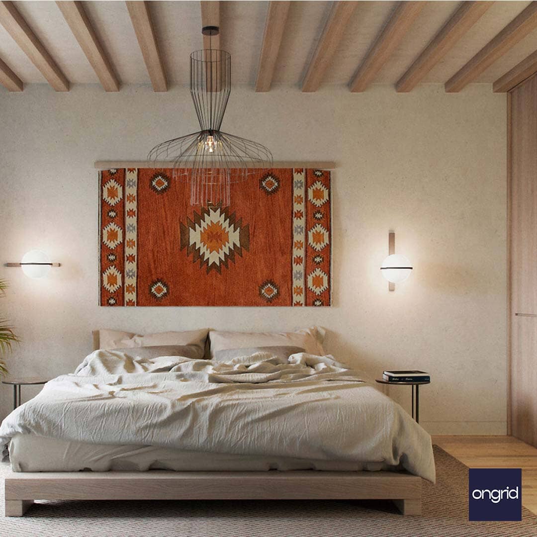Space-Saving Bedroom Solutions Design | 17' x 12' ongrid.design