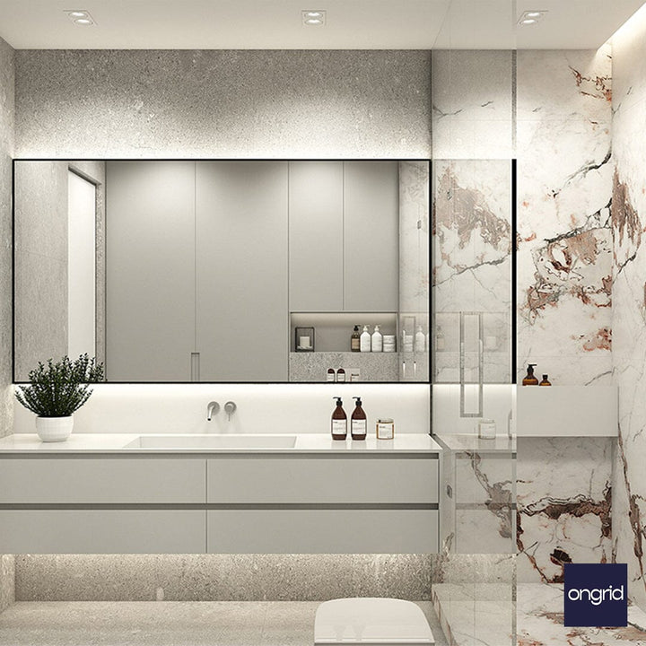 Small Toilet and Bathroom Ideas: Optimizing Space with Style - 9' x 9' ongrid.design