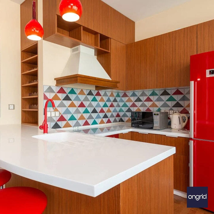 10x10 - Idea for Small Kitchen Design ongrid.design