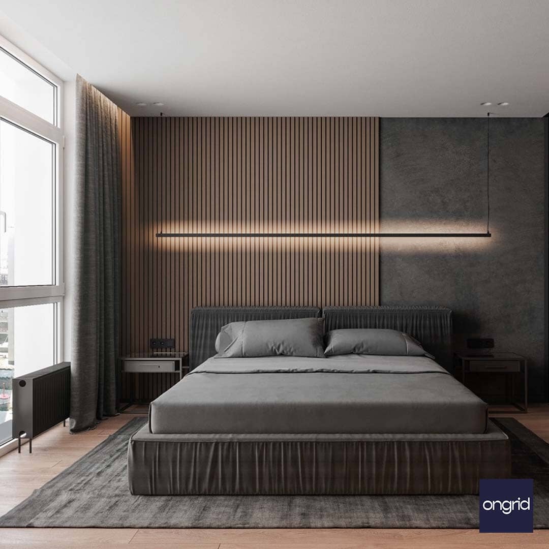 Eclectic Bedroom Design Design | 18' x 13' ongrid.design