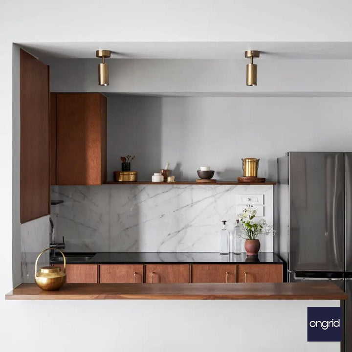 Zen Kitchen Design: Calm and Minimalist | 16' x 10' ongrid.design