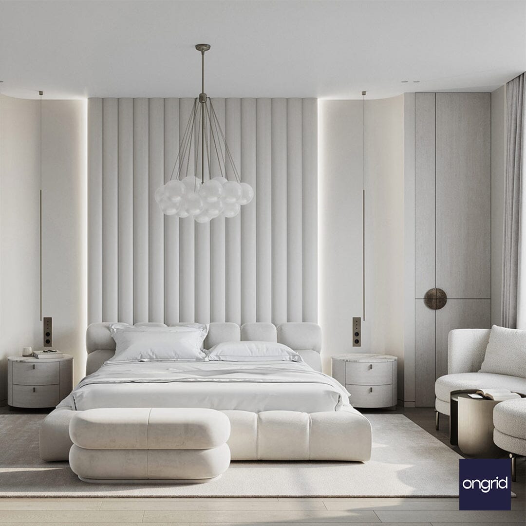 Master Bedroom Design for the Modern Dweller | 19' x 16' ongrid.design