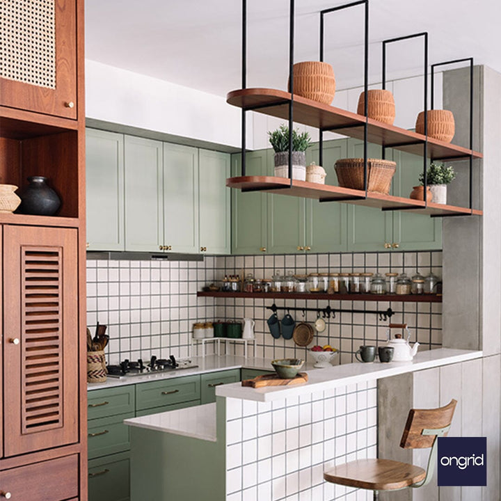 Small Modular Kitchen Design: Space-Saving Solutions for Compact Spaces | 12' x 12' ongrid.design