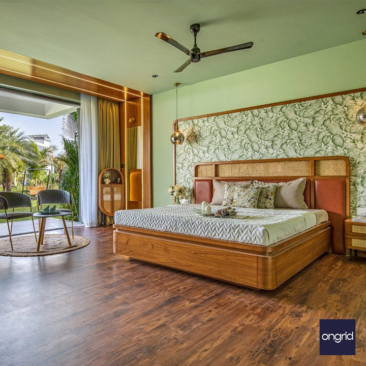 Classic Bedroom Elegance Bedroom Design | 17' x 16' ongrid.design