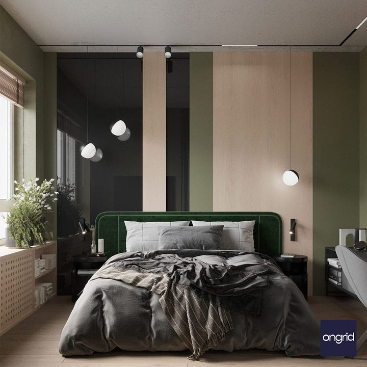 Glamorous Bedroom Haven Design | 15' x 11' ongrid.design