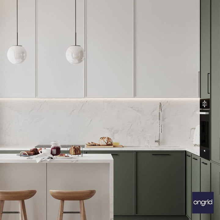 Compact Kitchen Design: Space-Saving and Efficient | 12' x 12' ongrid.design