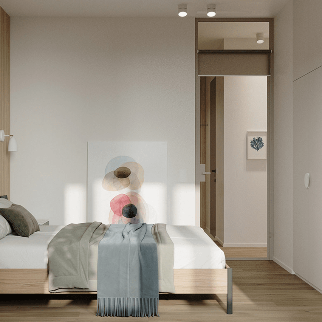 Urban Chic Bedroom Revamp| 13' x 12' ongrid.design