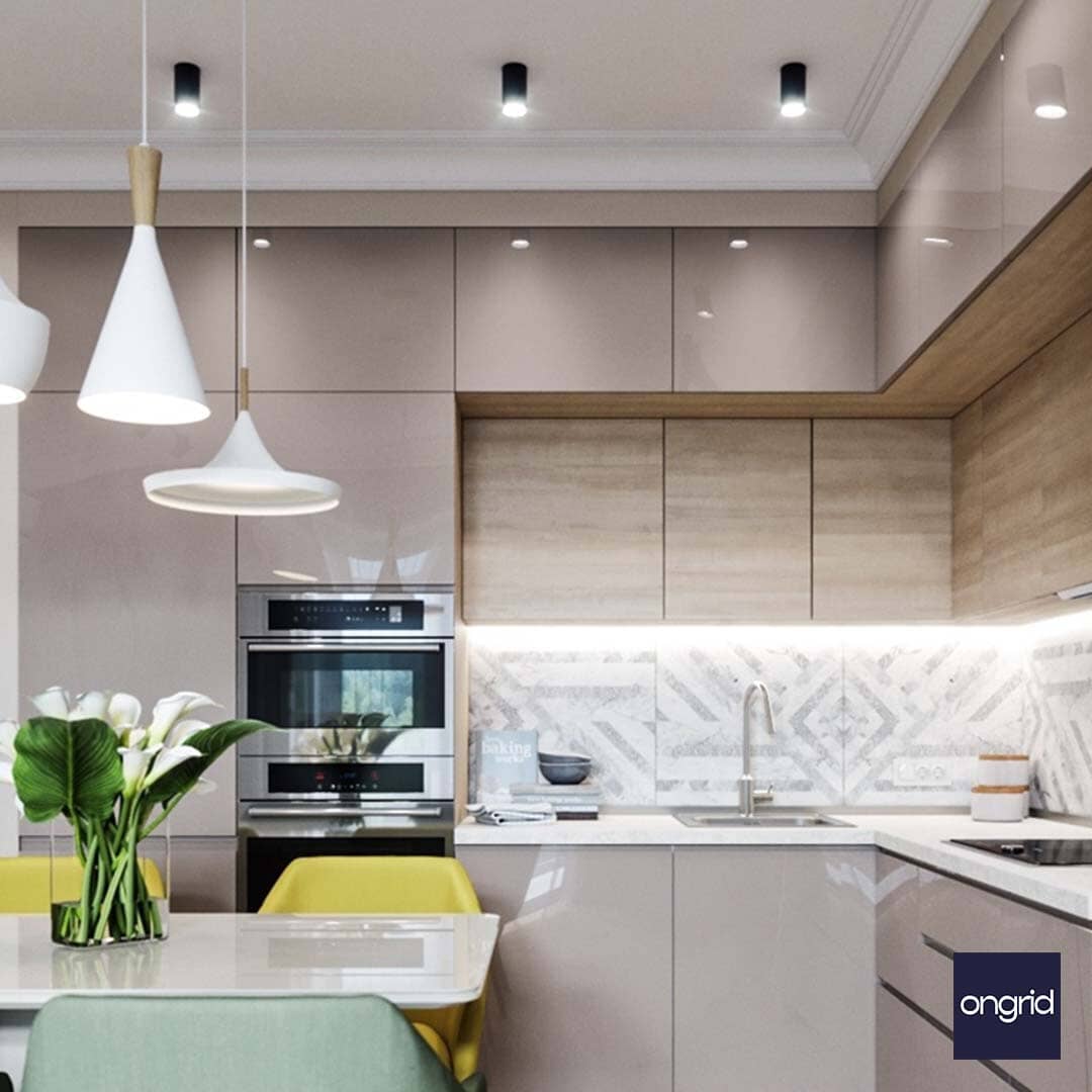 Scandinavian Kitchen Design: Clean and Bright | 12' x 10' ongrid.design