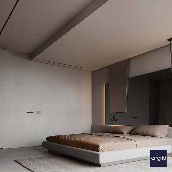 Bold and Colorful Bedroom Design | 15' x 14' ongrid.design