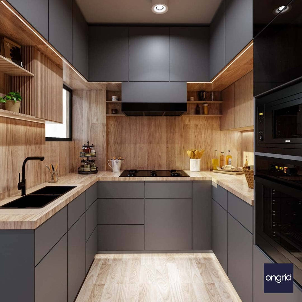 Mediterranean Kitchen Design: Warm and Inviting | 13' x 10' ongrid.design