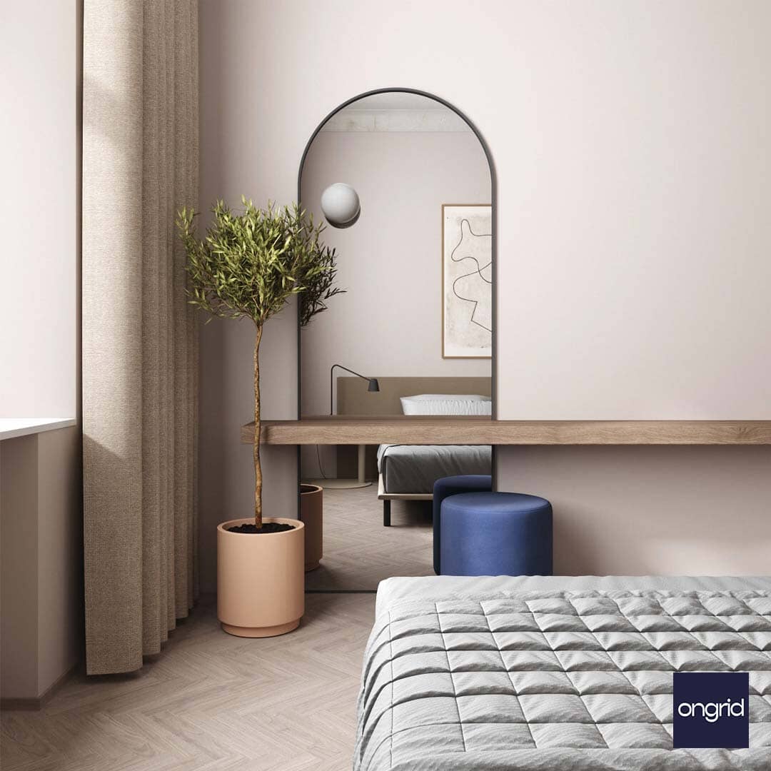 Luxurious Master Bedroom Design | 15' x 11' ongrid.design