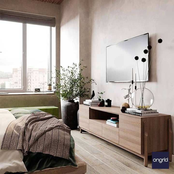 Simple Bedroom Design for Minimalists| 15' x 12' ongrid.design