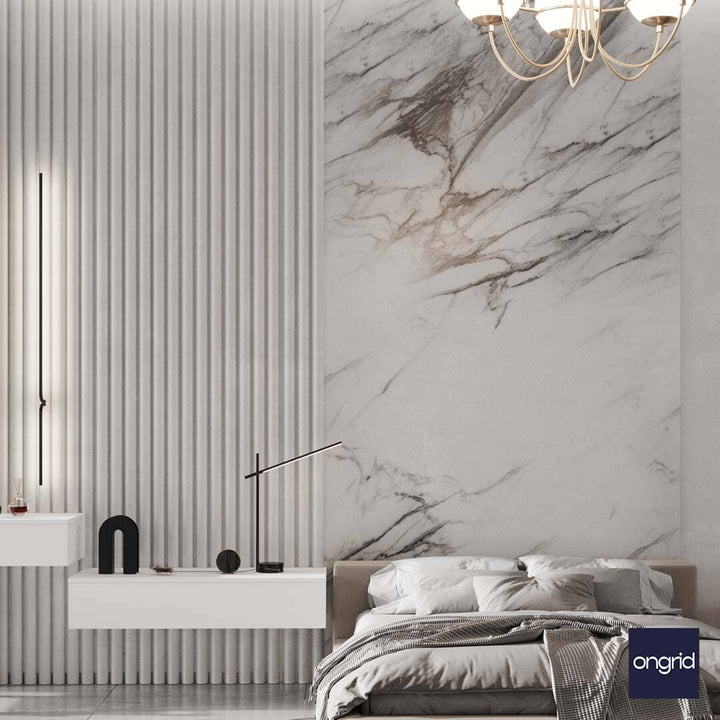 Vintage Hollywood-Inspired Bedroom Design | 15' x 10' ongrid.design