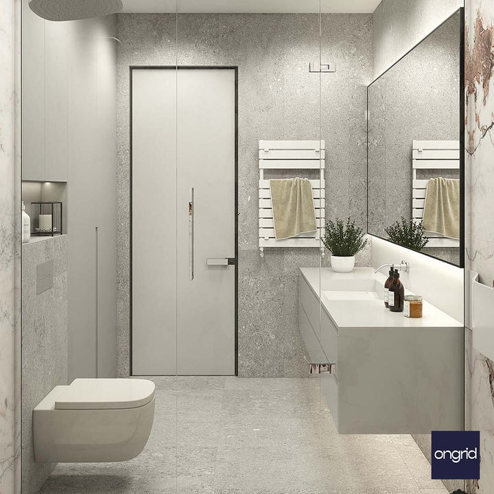 Small Toilet and Bathroom Ideas: Optimizing Space with Style - 9' x 9' ongrid.design