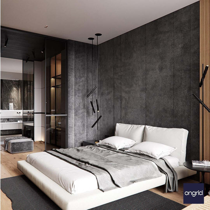 Farmhouse-Style Bedroom Design | 17' x 13' ongrid.design