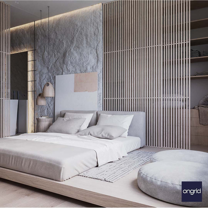 Artistic Boho Bedroom Design | 12' x 10' ongrid.design
