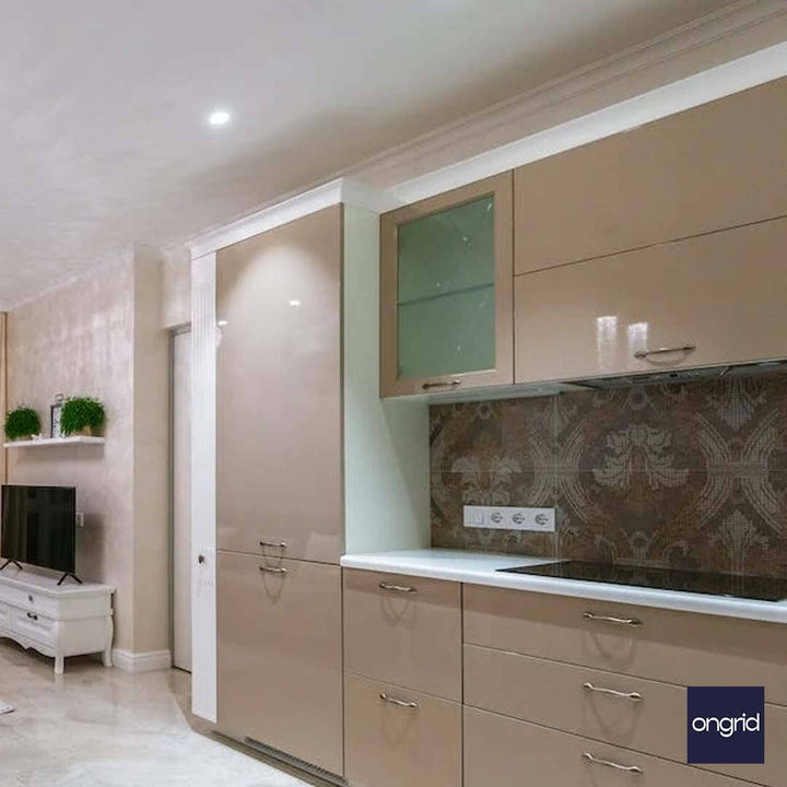 15x12 - L Shaped Kitchen Design ongrid.design