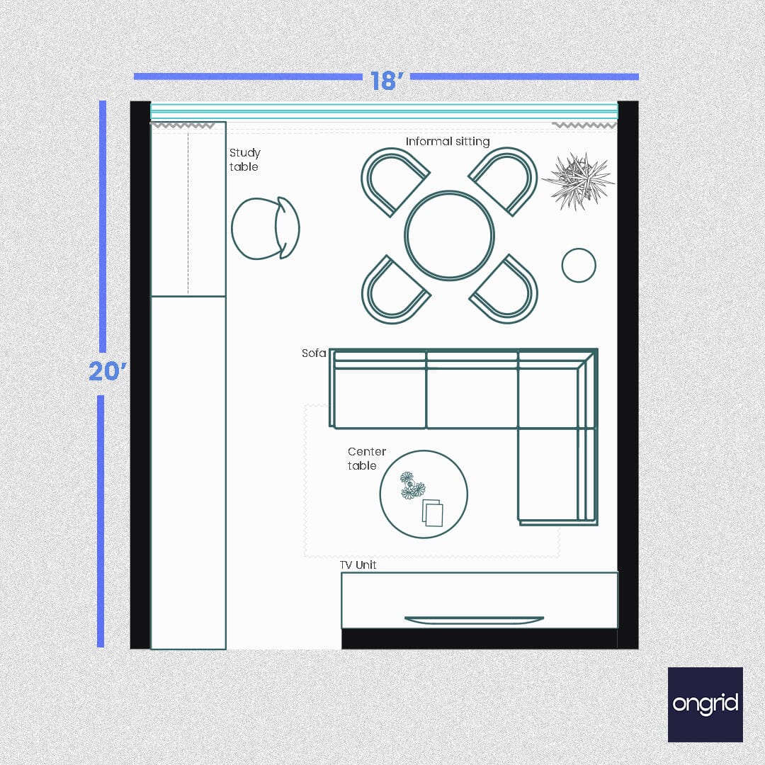 Minimalist Living Room Ideas for a 20x18 Space | Ongrid Design ongrid.design