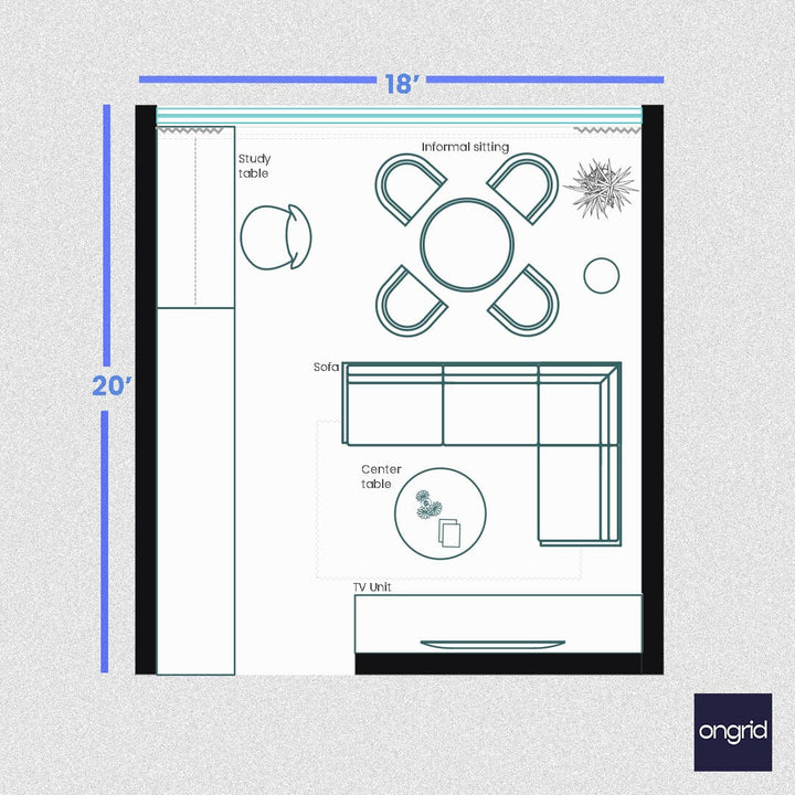 Minimalist Living Room Ideas for a 20x18 Space | Ongrid Design ongrid.design
