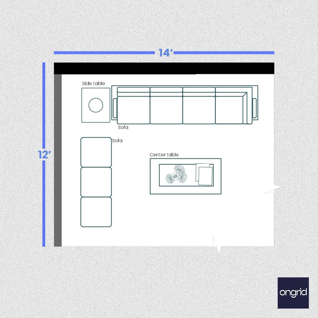 Living Room Furniture Ideas for a Cozy 14x12 Space | Ongrid Design ongrid.design