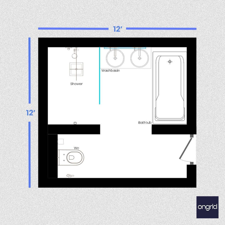 Toilet Design Ideas: Transforming Your Personal Space - 12' x 12' ongrid.design
