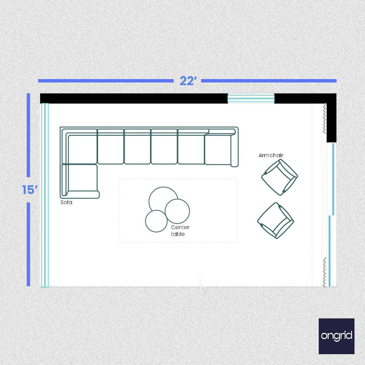 Living Room Wall Decor Ideas for a Vibrant 22x15 Space | Ongrid Design ongrid.design