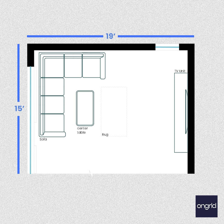 19x15 Living Room: Discover Minimalist Design Ideas | Ongrid Design ongrid.design