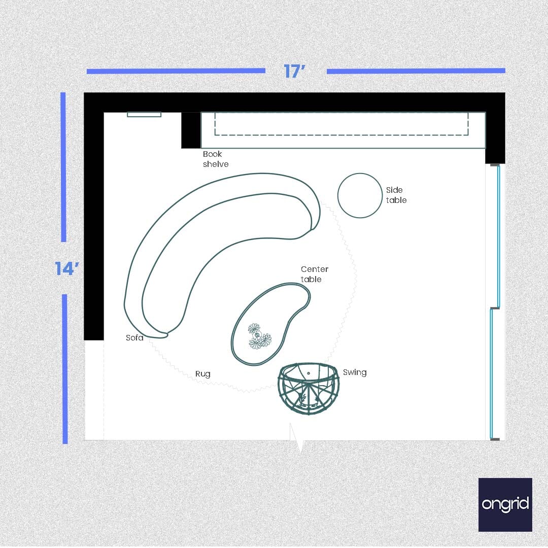 The Art of Interior Wall Design for Your Living Room - 17' x 14' | Ongrid.Design ongrid.design