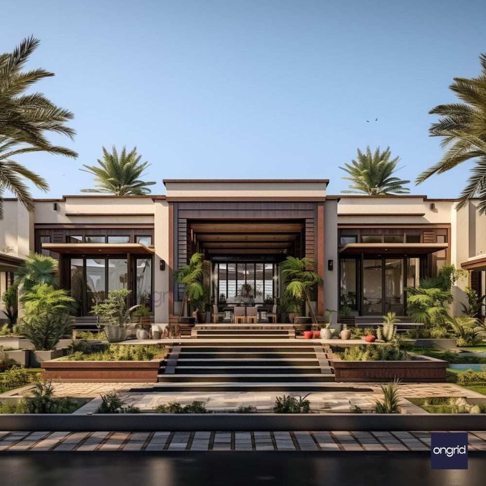 Luxury Single Floor Facades with Customised Stone Cladding E-books Ongrid Design