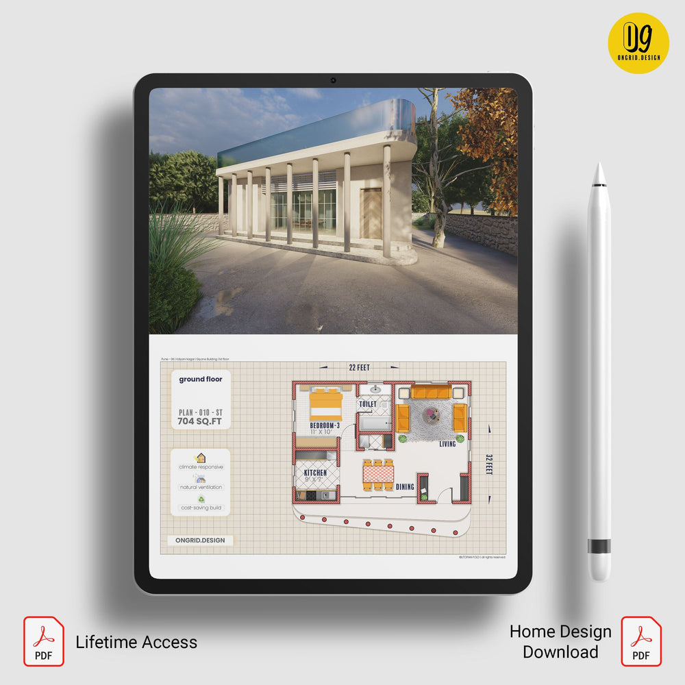 Classical Style Design Home Plan Print Books Ongrid.Design