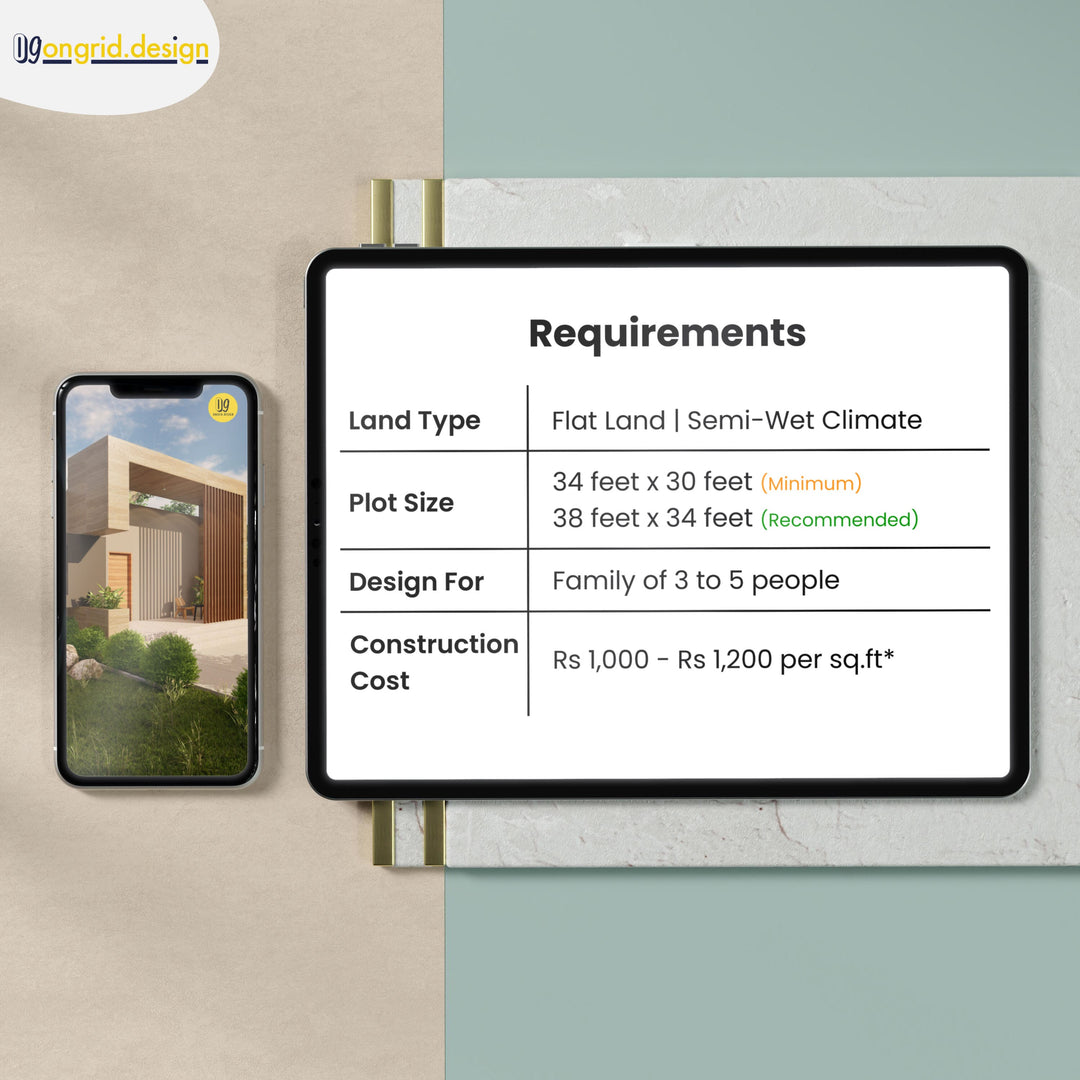 Modern Family Style Home Plan Print Books Ongrid.Design