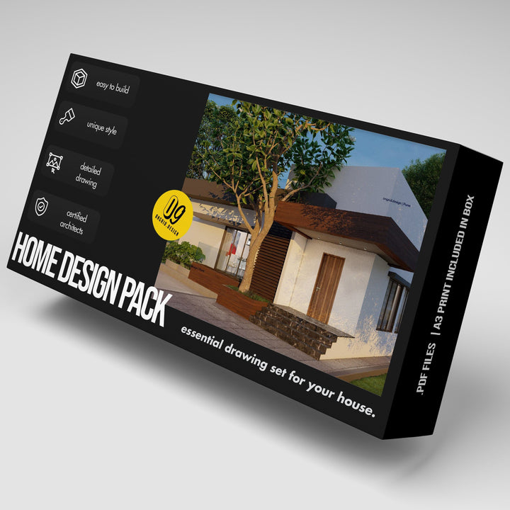 Lavish Simplex Style Home Plan Print Books Ongrid.Design