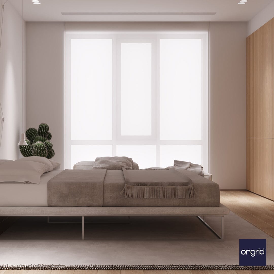 The Space-Savvy Bedroom Solution | 16' x 14' ongrid.design