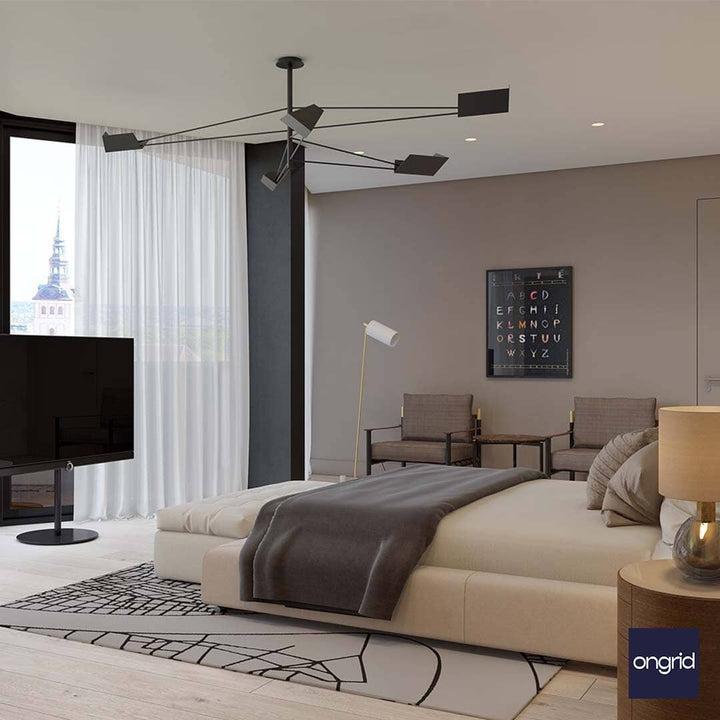 The Urban Loft Bedroom Inspiration Design | 21' x 17' ongrid.design