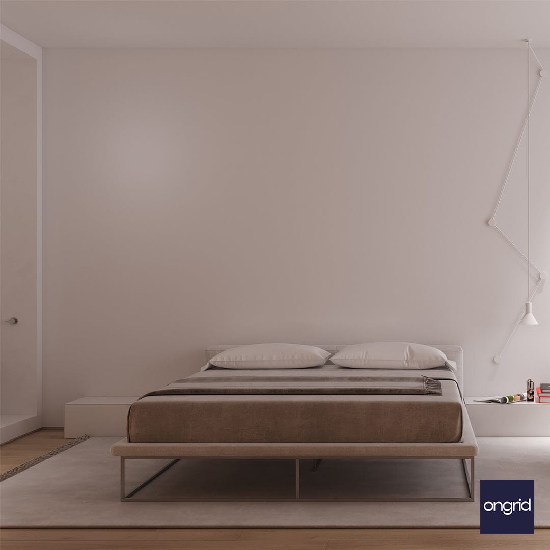 The Space-Savvy Bedroom Solution | 16' x 14' ongrid.design