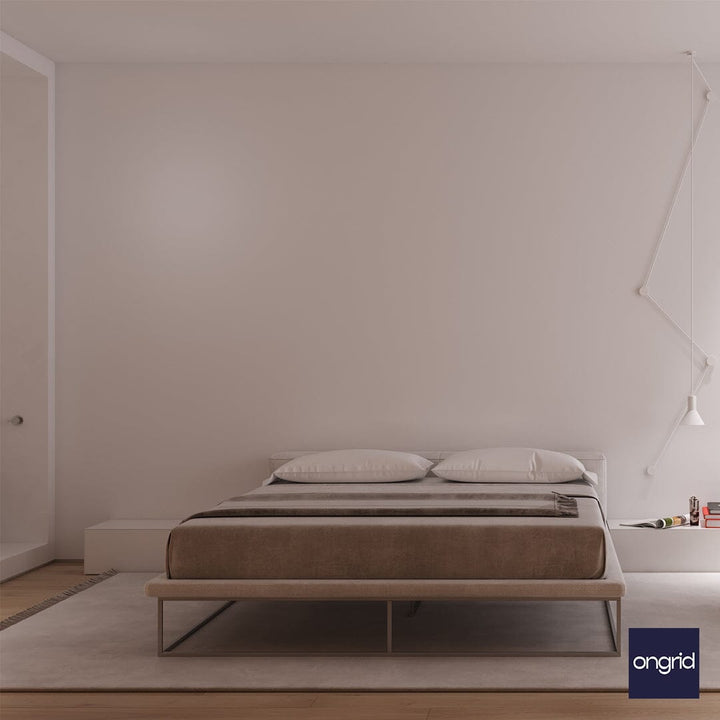 The Space-Savvy Bedroom Solution | 16' x 14' ongrid.design