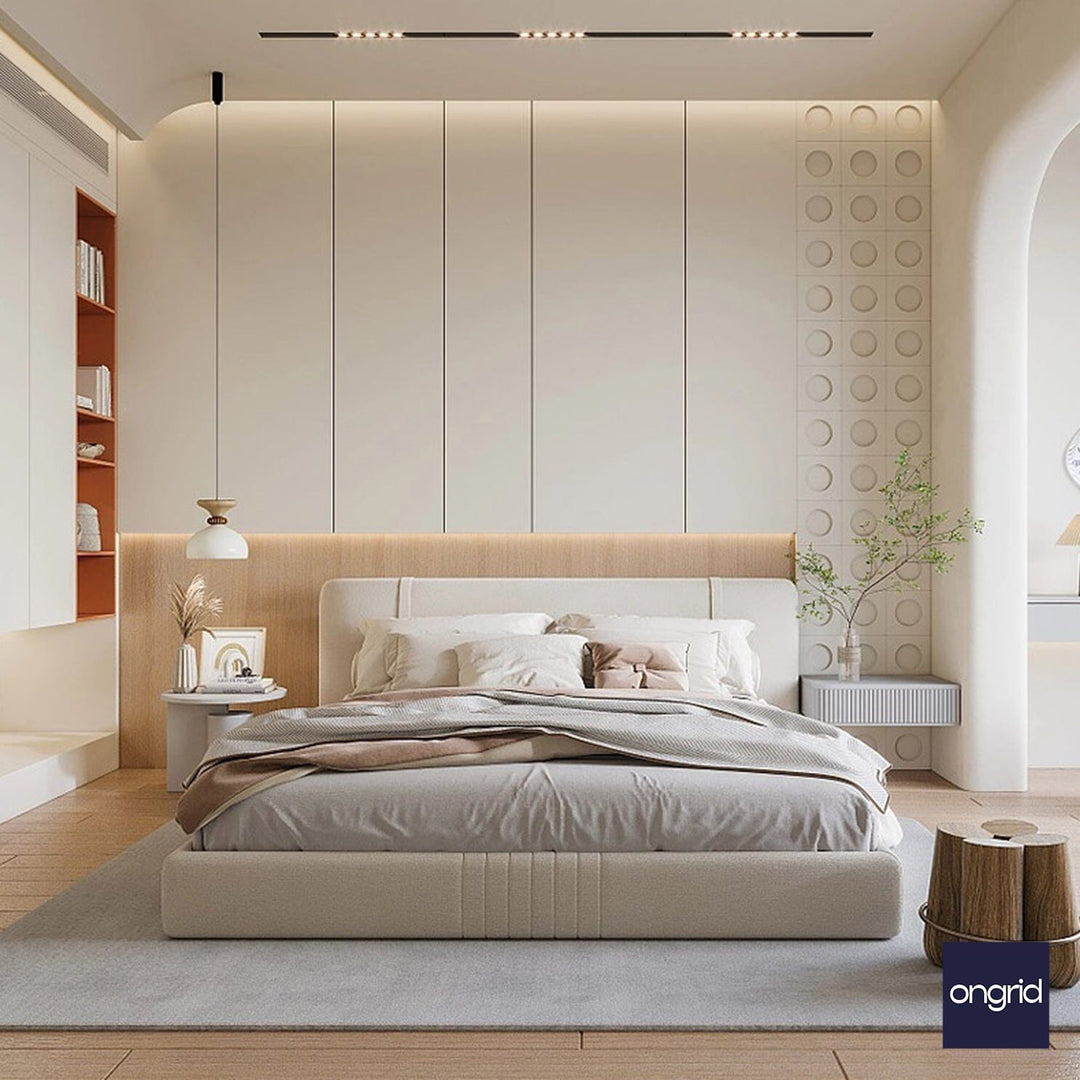 The Luxe Retreat Bedroom Package | 16' x 12' ongrid.design