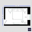 Luxurious Master Bedroom Design | 15' x 11'