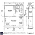 Third Floor Plan - 20x40 South Facing 4 Story