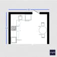 15x12 - L Shaped Kitchen Design ongrid.design