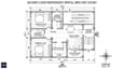 Second floor plan — 30x40 south facing rental unit