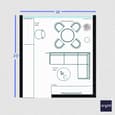 Minimalist Living Room Ideas for a 20x18 Space | Ongrid Design