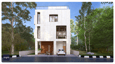 The Tenali Residence – 5,000 Sq Ft of Contemporary Vertical Living