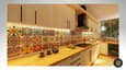 Random Colour Kitchen Tile Design