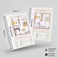 Contemporary Duplex with 2 Bedroom Home Plan