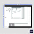 Coastal Bedroom Escape Design | 18' x 15'