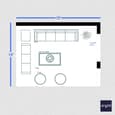 18x14 Living Room: Modern Sofa Design Inspirations | Ongrid Design